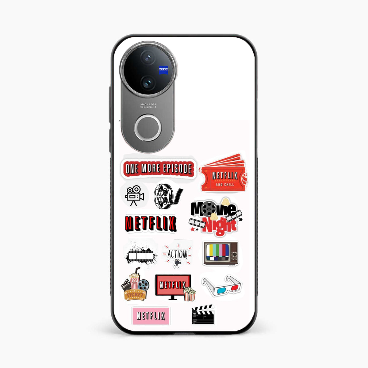 Movie Lover Vivo V50 5G Aesthetic Back Cover
