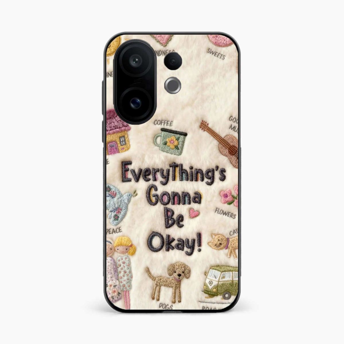 Cozy Happiness Collection Vivo V60 5G Back Cover