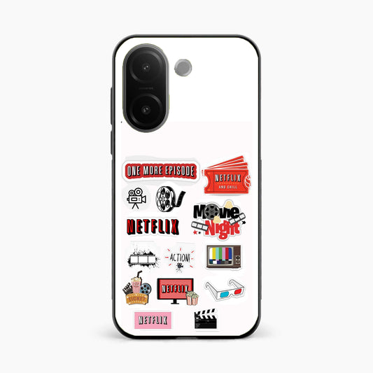 Movie Lover Vivo V60e 5G Aesthetic Back Cover