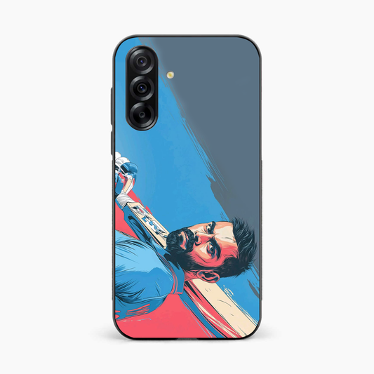 Virat Kohli Art Samsung A36 Back Cover