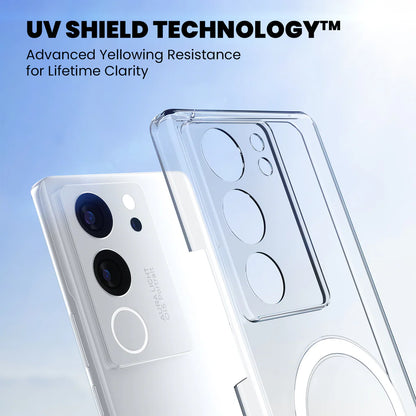 Vivo V23 Anti-Yellow Clear Back Case