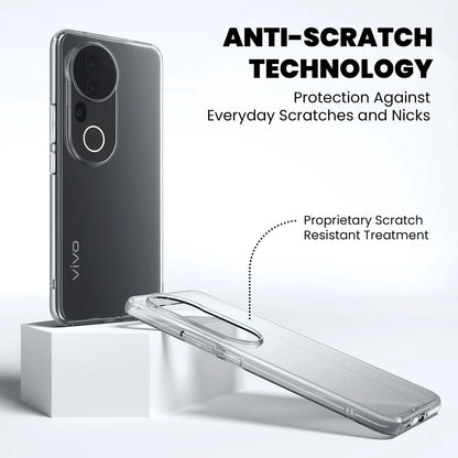 Vivo V40 Anti-Yellow Clear Back Case