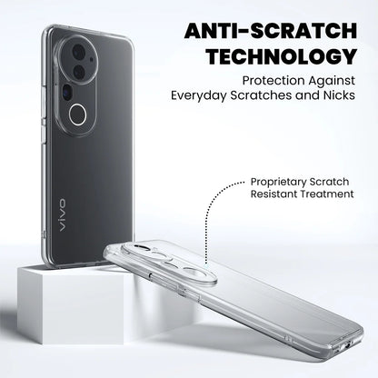 Vivo V50e Anti-Yellow Clear Back Case