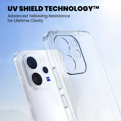 Vivo V70 Elite Anti-Yellow Clear Back Case