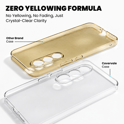 Vivo V70 FE Anti-Yellow Clear Back Case