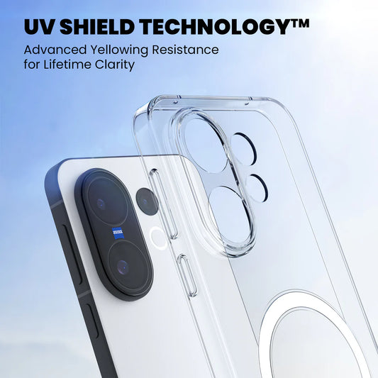 Vivo X200 FE Anti-Yellow Clear Case