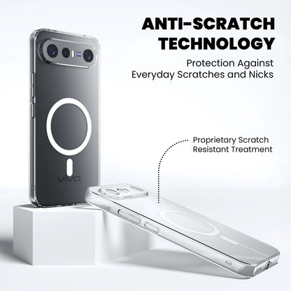 Vivo X300 FE Anti-Yellow Clear Case