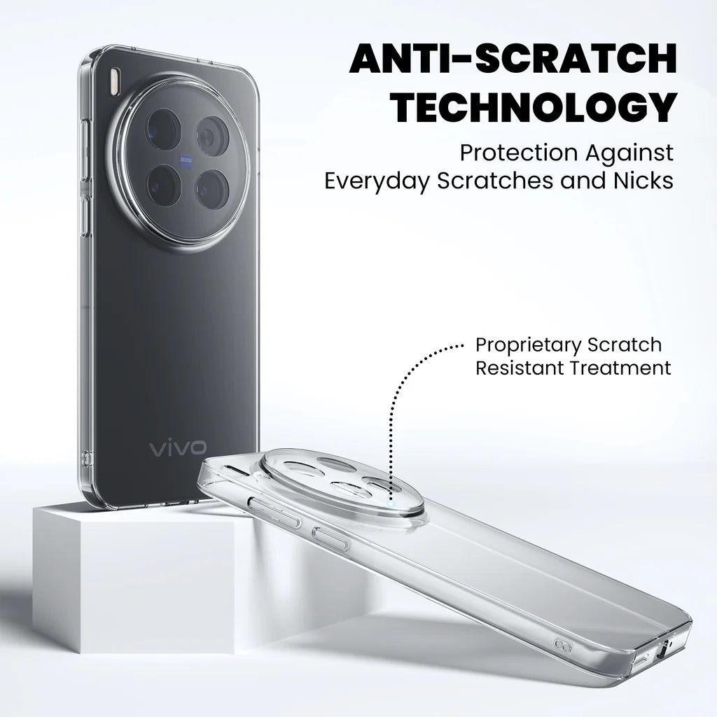 Vivo X300 Pro Anti-Yellow Clear Case