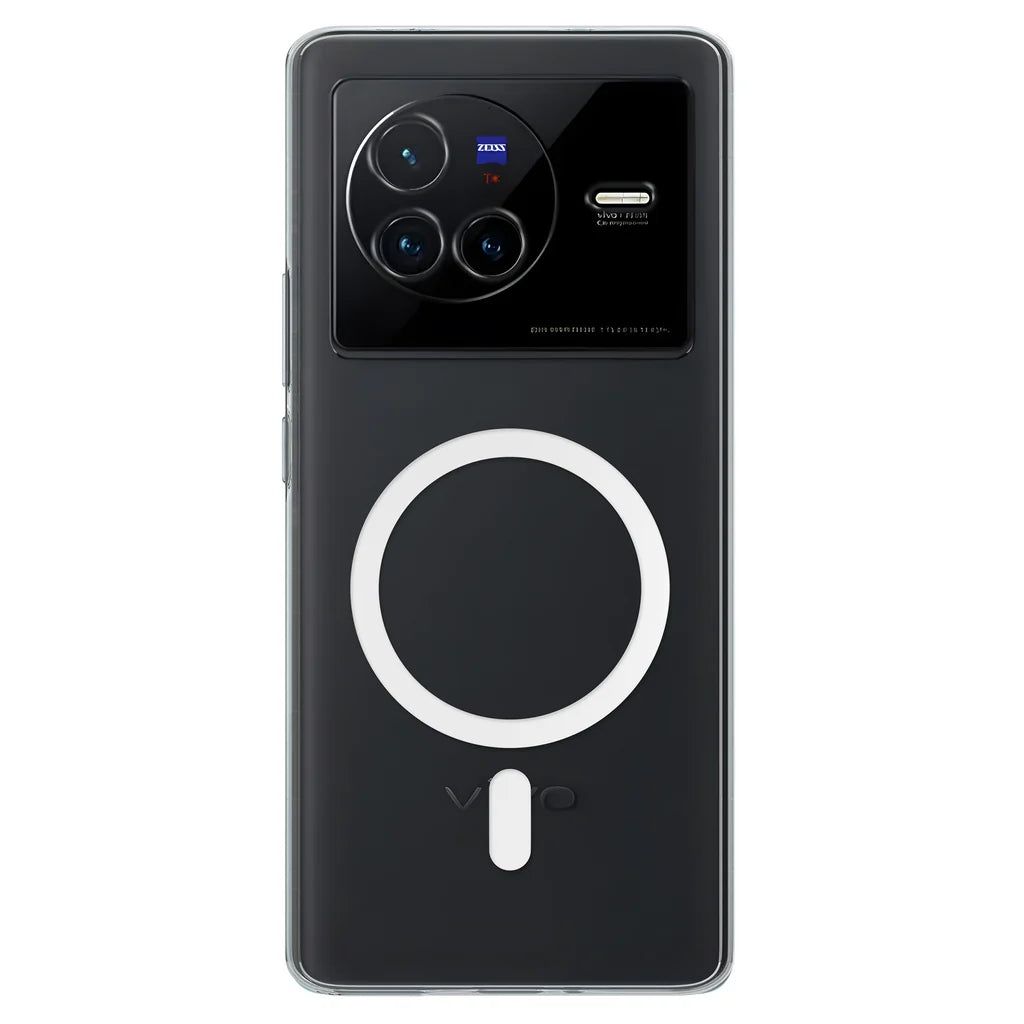 Vivo X80 Anti-Yellow Clear Case