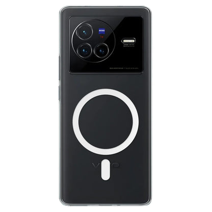 Vivo X80 Anti-Yellow Clear Case