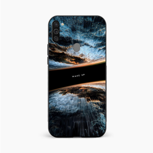 Wake Up Reality Vibes Samsung A11 Back Cover