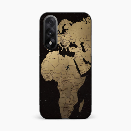 World Map OnePlus Nord 5 5G Back Cover