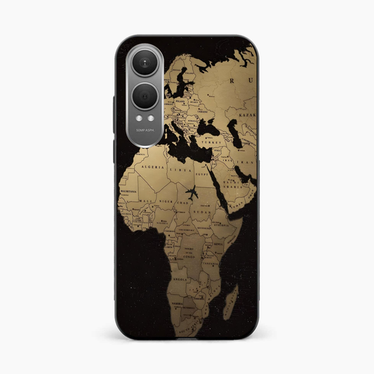 World Map OnePlus Nord CE 4 Lite Back Cover