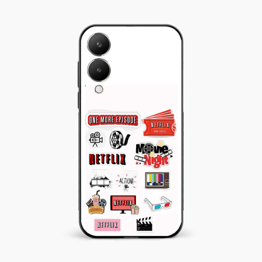 Movie Lover Vivo Y28 5G Aesthetic Back Cover