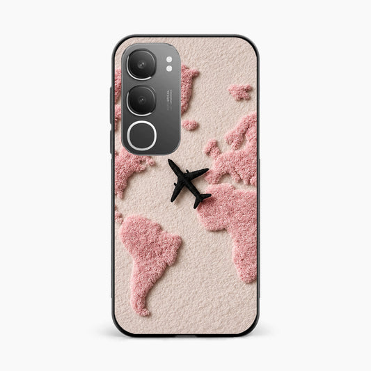 Pink Travel Mood Vivo Y29 5G Back Cover