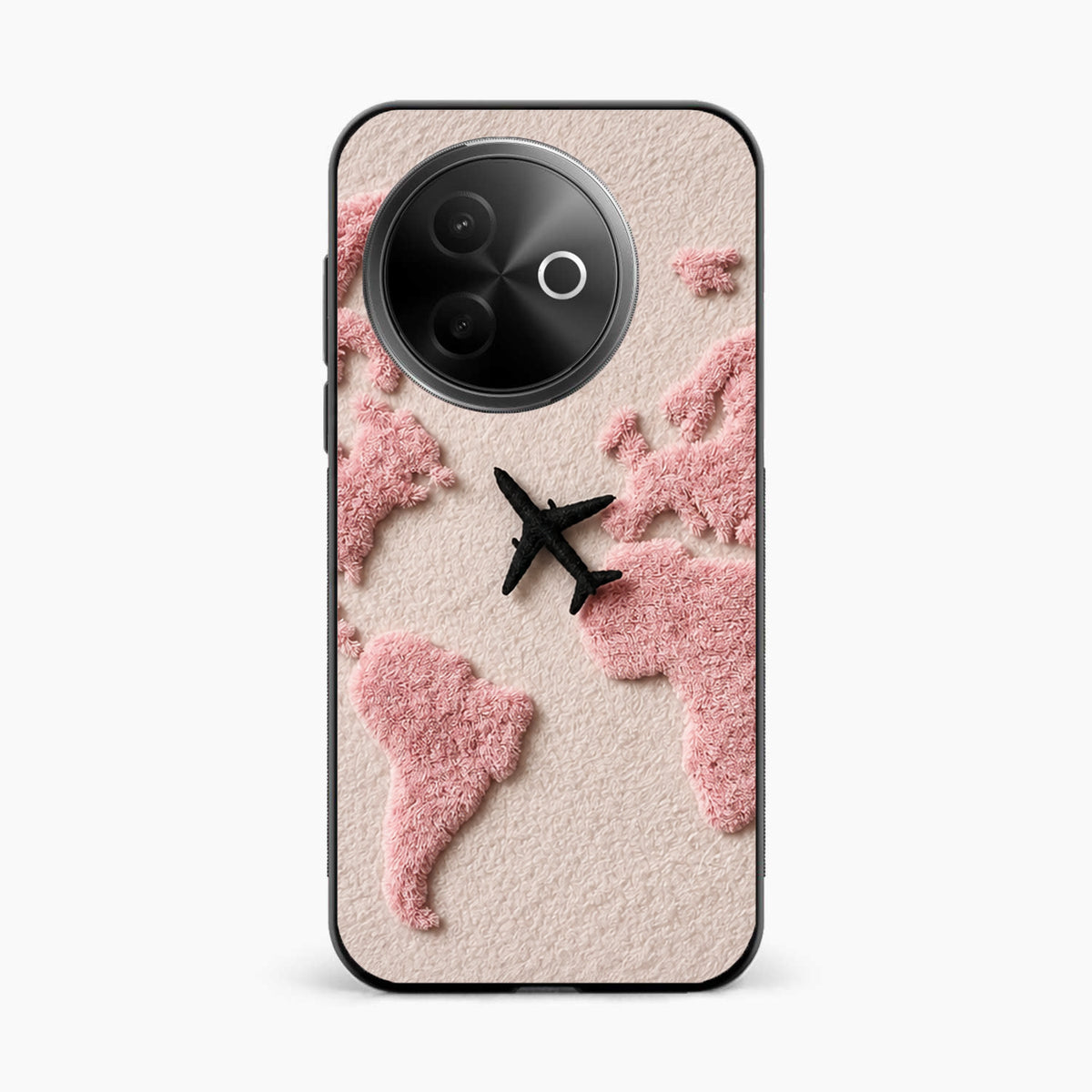 Pink Travel Mood Vivo Y39 5G Back Cover