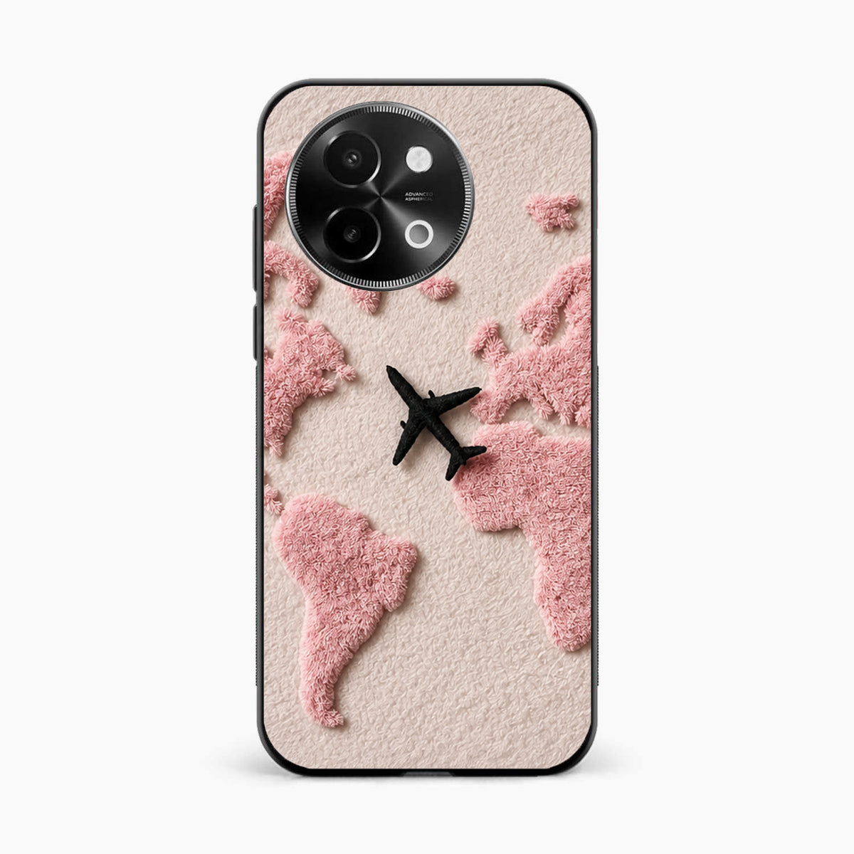 Pink Travel Mood Vivo Y58 5G Back Cover