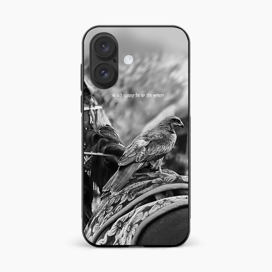 Punjabi Warrior Baaz iPhone 16 Plus Back Cover