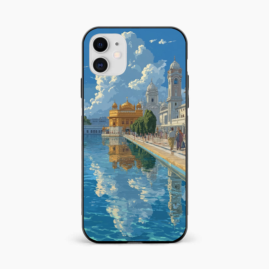 Golden Temple Peace & Faith iPhone 12 Back Cover