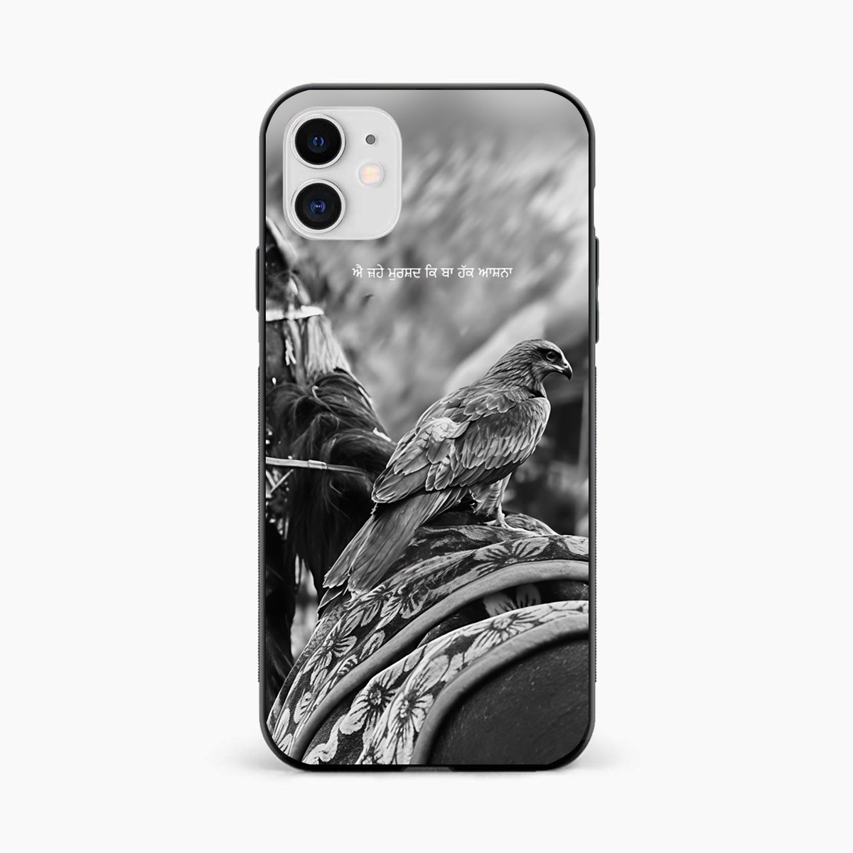 Punjabi Warrior Baaz iPhone 12 Back Cover