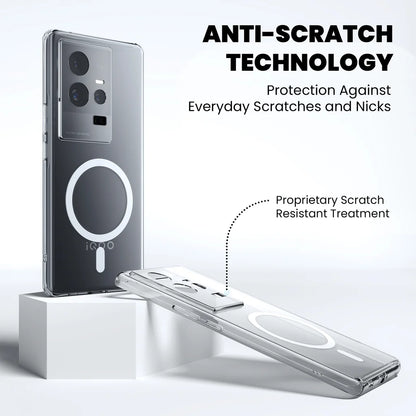 iQOO 9Pro Anti-Yellow Clear Back Case