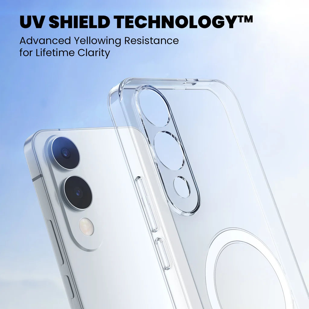 iQOO 9SE Anti-Yellow Clear Back Case