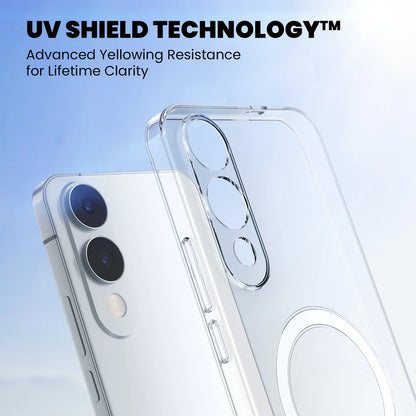 iQOO 9SE Anti-Yellow Clear Back Case