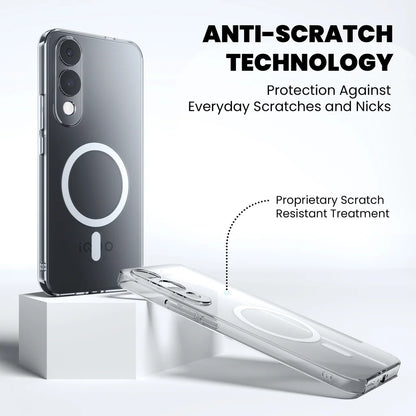 iQOO 9SE Anti-Yellow Clear Back Case