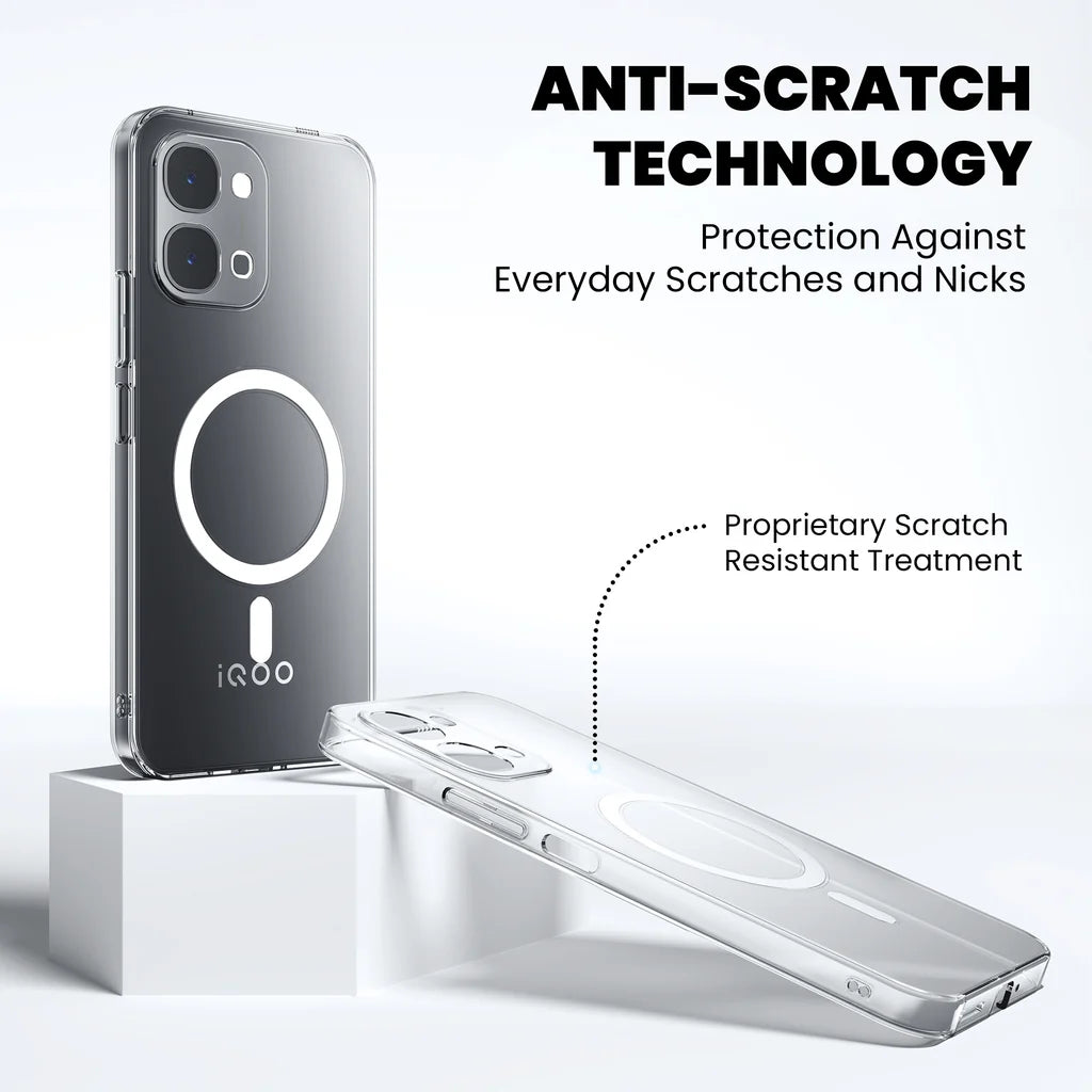 iQOO Z11x 5G Anti-Yellow Clear Back Case