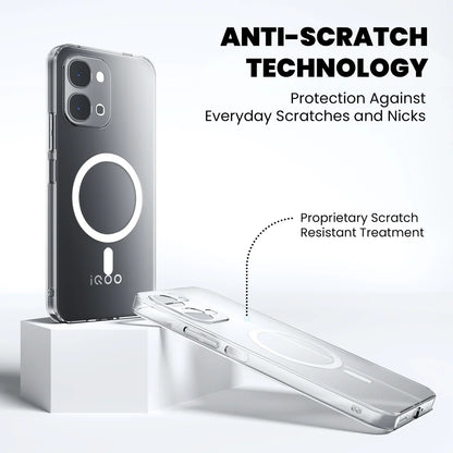 iQOO Z11x 5G Anti-Yellow Clear Back Case