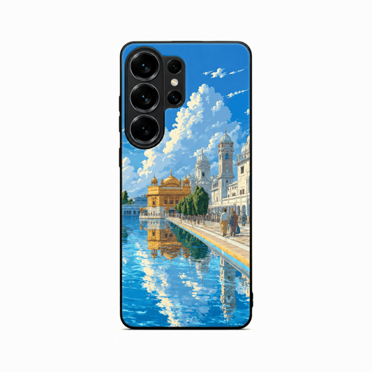 Golden Temple Peace & Faith Samsung S24 Ultra Back Cover