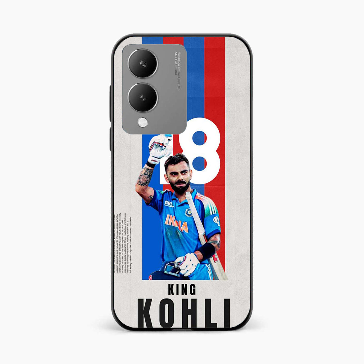King Kohli Vivo Y17s Back Cover