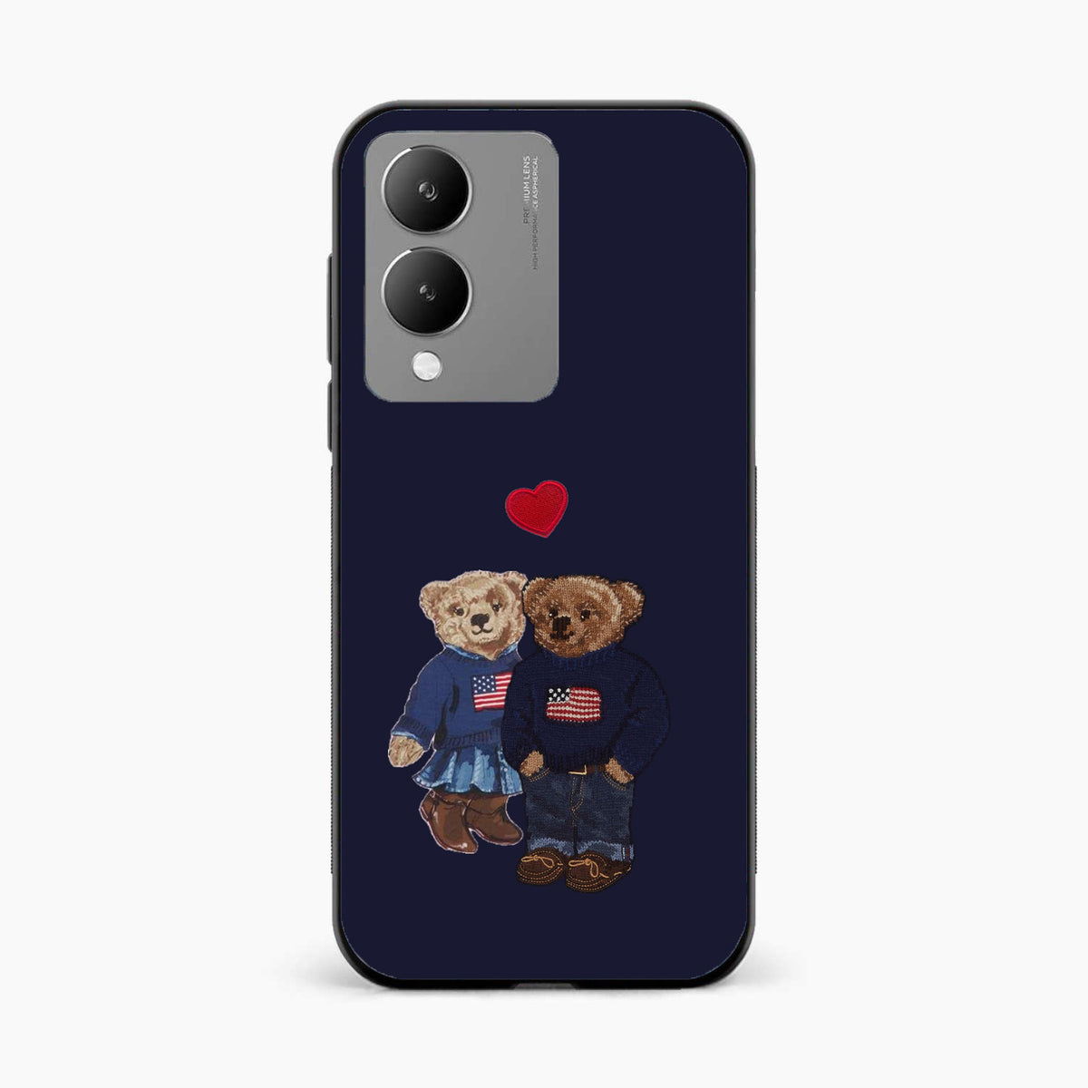 Mini Love Bears Vivo Y17s Back Cover