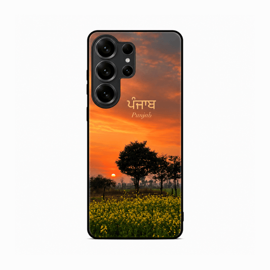 Punjab Nature Sunset Samsung S24 Ultra Back Cover